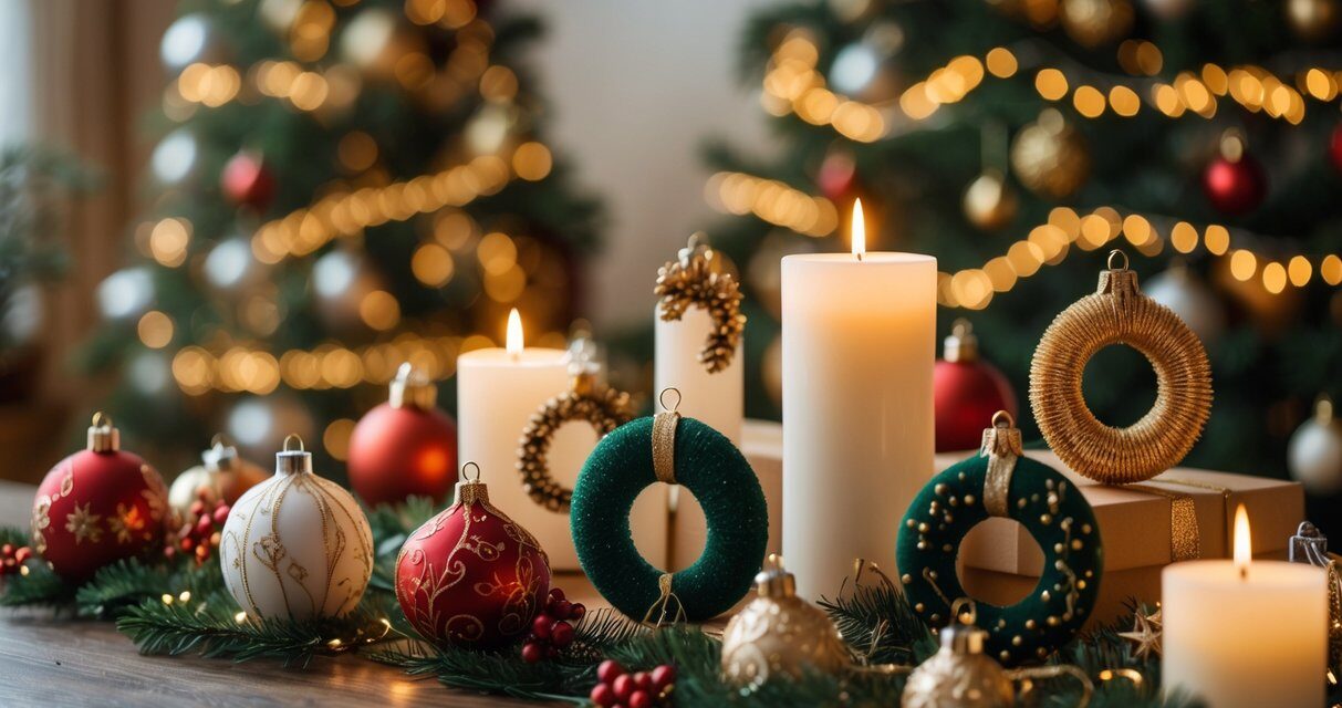 Find de bedste kreative juledekorationer online til adventsgaver